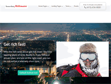 Tablet Screenshot of immediatemillionaire.com